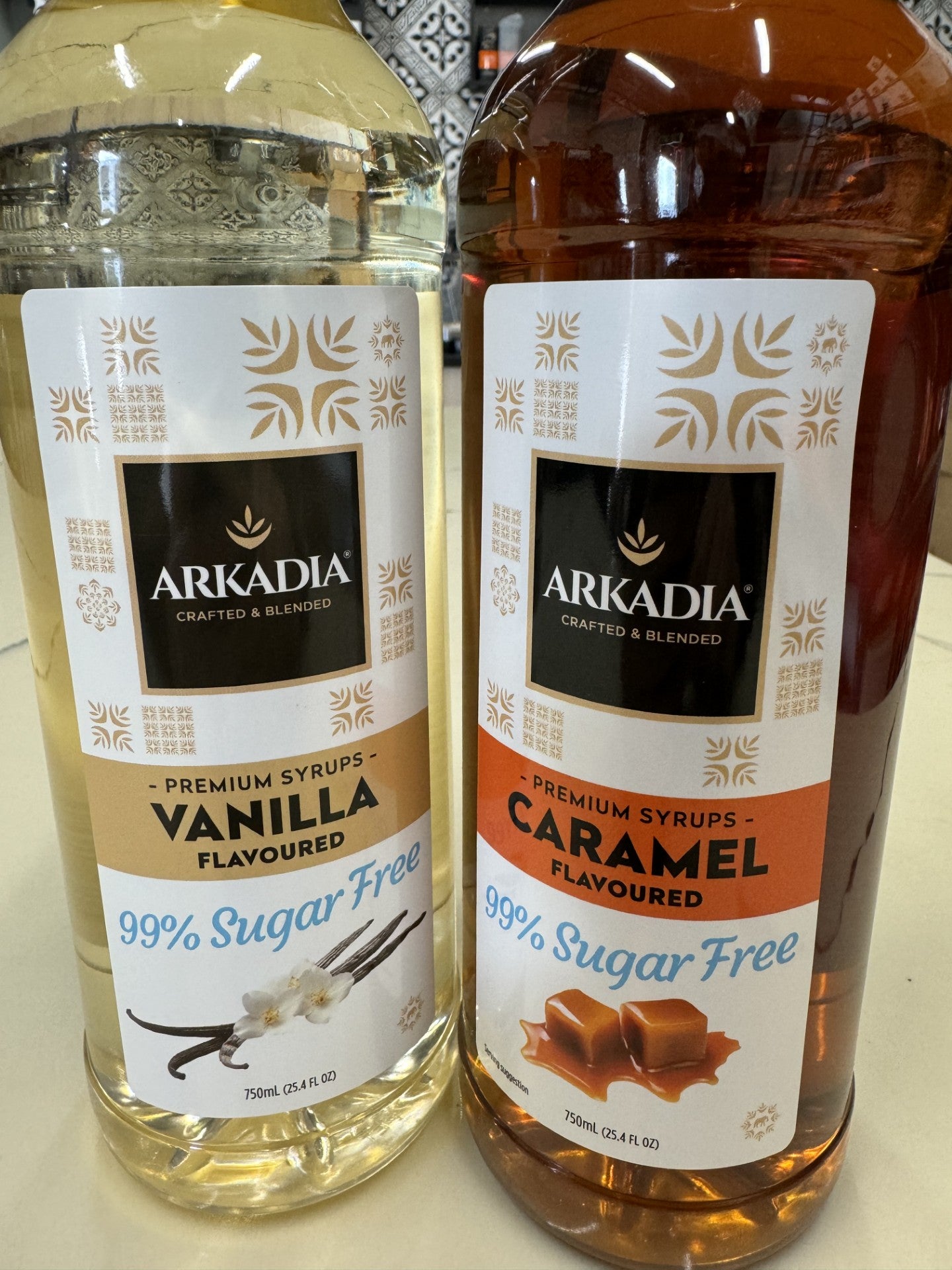 99% sugar-free syrups - Eighteen Grams