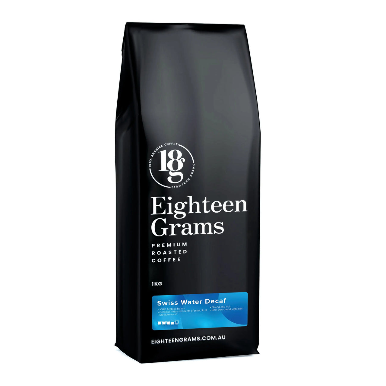 Swiss Water Decaf - Roasted Coffee eighteengrams