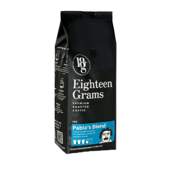 Pablo’s Blend – Bold & Balanced Whole Bean Coffee (500g  1kg)