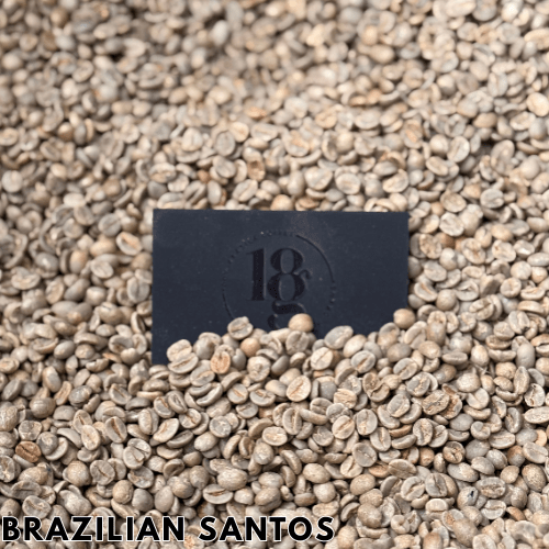 Raw Brazilian Santos -  Unroasted Coffee Beans