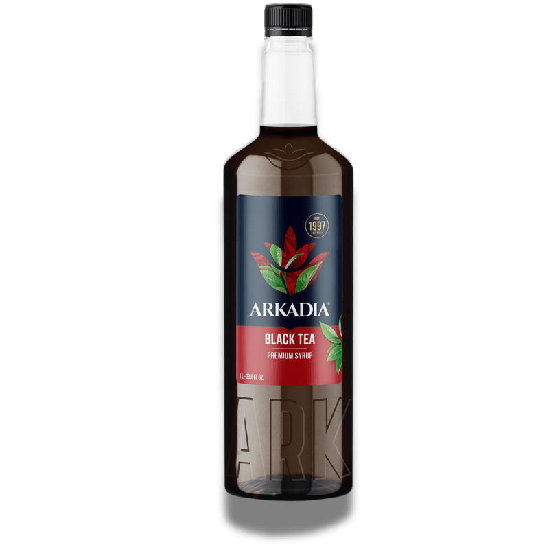 Arkadia Premium Black Tea Syrup 1000ml – Smooth, Earthy Tea Flavour in Every Pour