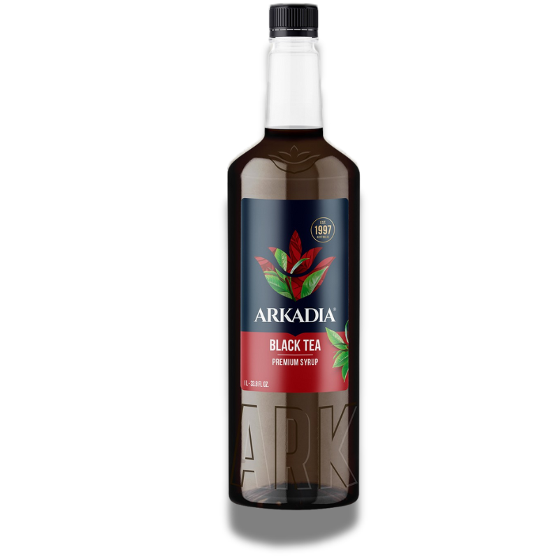 Arkadia Premium Black Tea Syrup 1000ml – Smooth, Earthy Tea Flavour in Every Pour