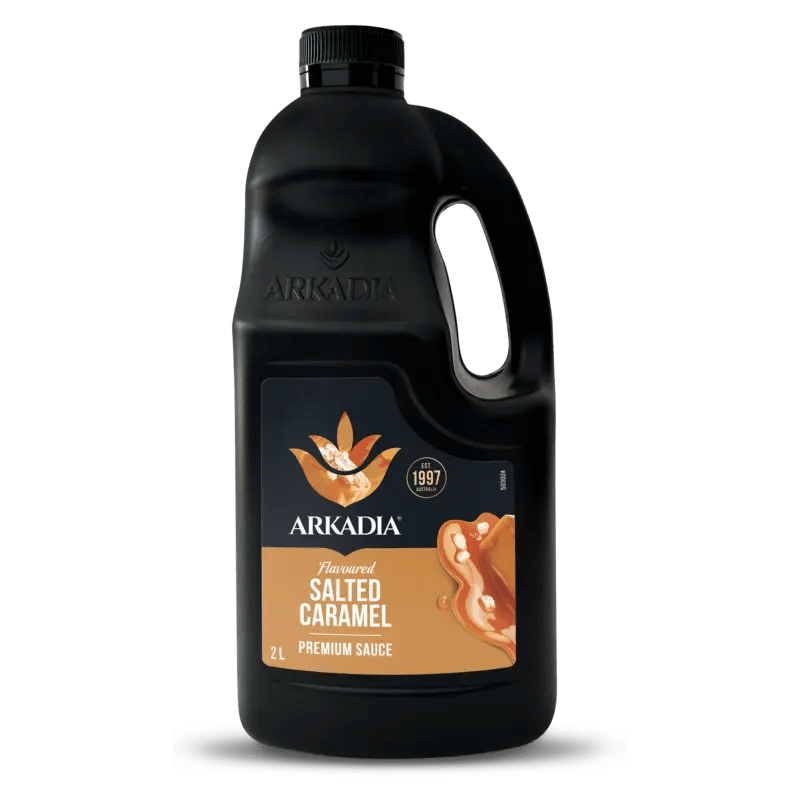 Arkadia Salted Caramel Sauce 2L – Rich, Velvety & Perfectly Balanced for Drinks & Desserts