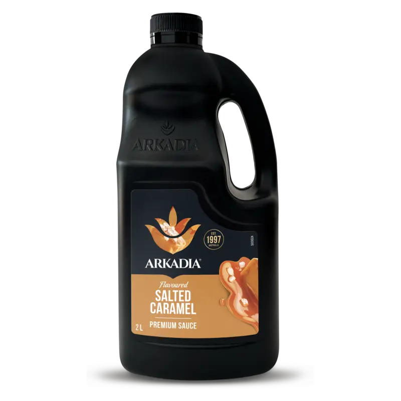Arkadia Salted Caramel Sauce 2L – Rich, Velvety & Perfectly Balanced for Drinks & Desserts