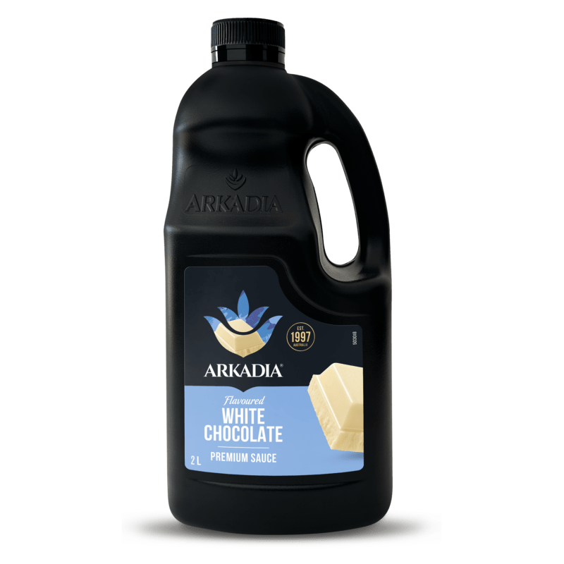 Arkadia Premium White Chocolate Dessert Sauce 2L – Indulgence in Every Drop