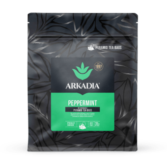 Arkadia Peppermint Pyramid Tea Bags 200g | 100 Pack