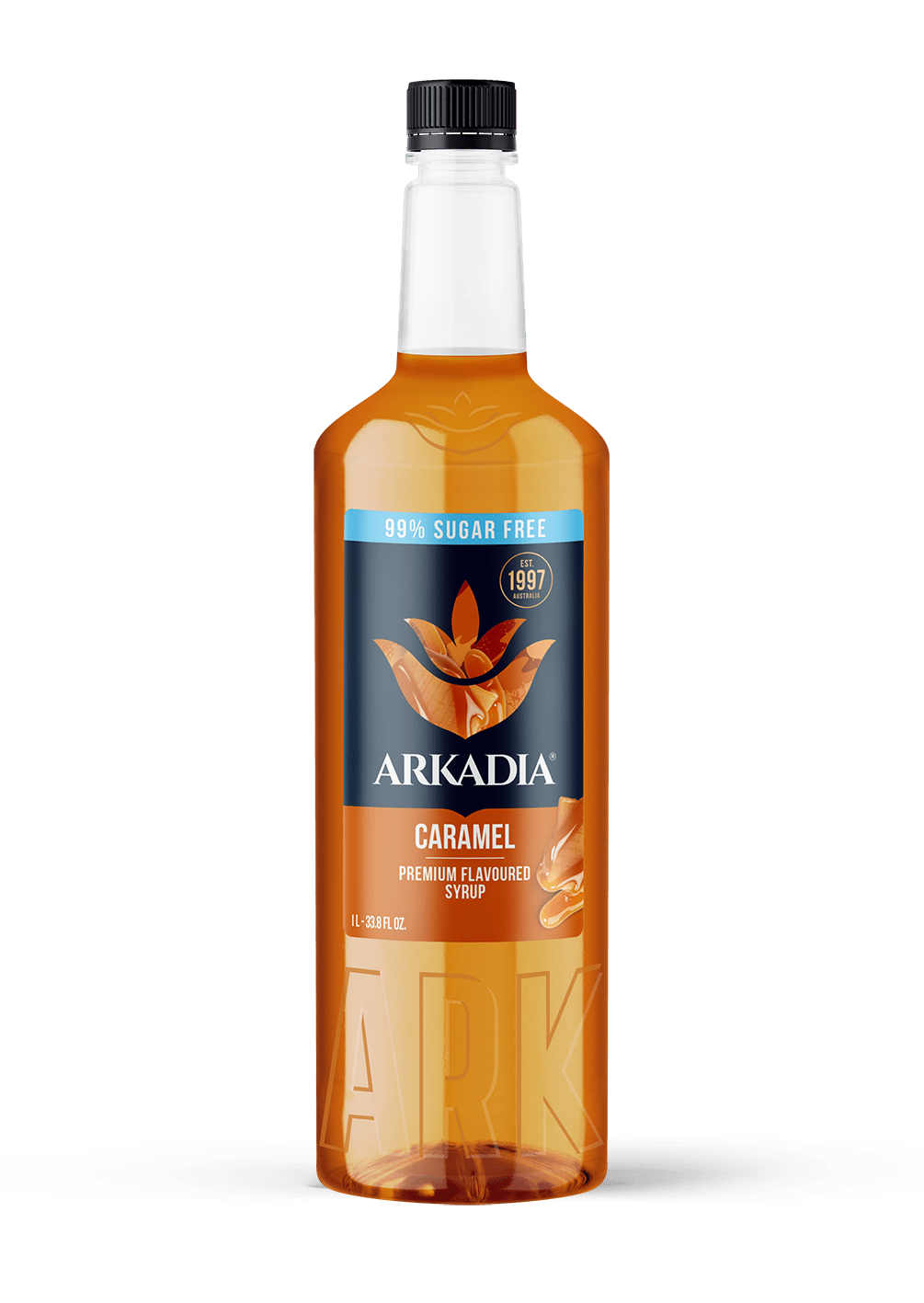 Arkadia Caramel 99% Sugar Free Syrup 1L