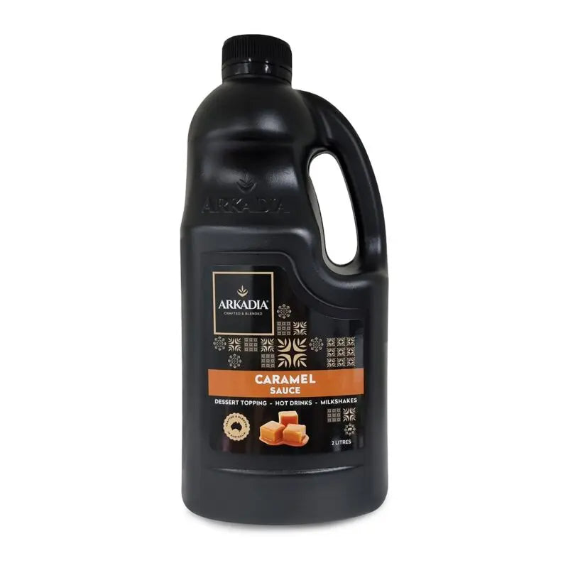 Arkadia Caramel Sauce 2L – Premium Gluten-Free Dessert & Beverage Topping
