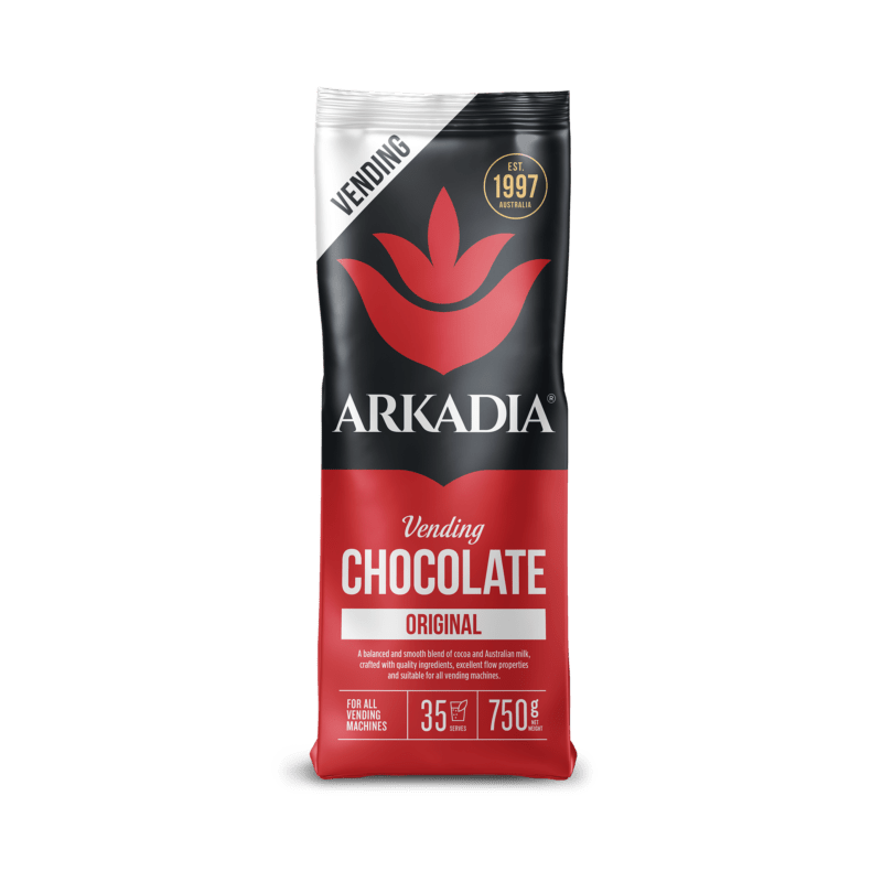 Arkadia Vending Chocolate Original 750g- buy single or box of 10