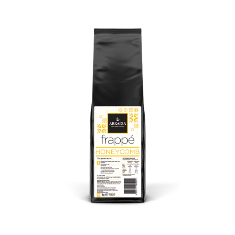Arkadia Honeycomb Frappe Powder 1kg – Smooth, Sweet, and Perfectly Golden