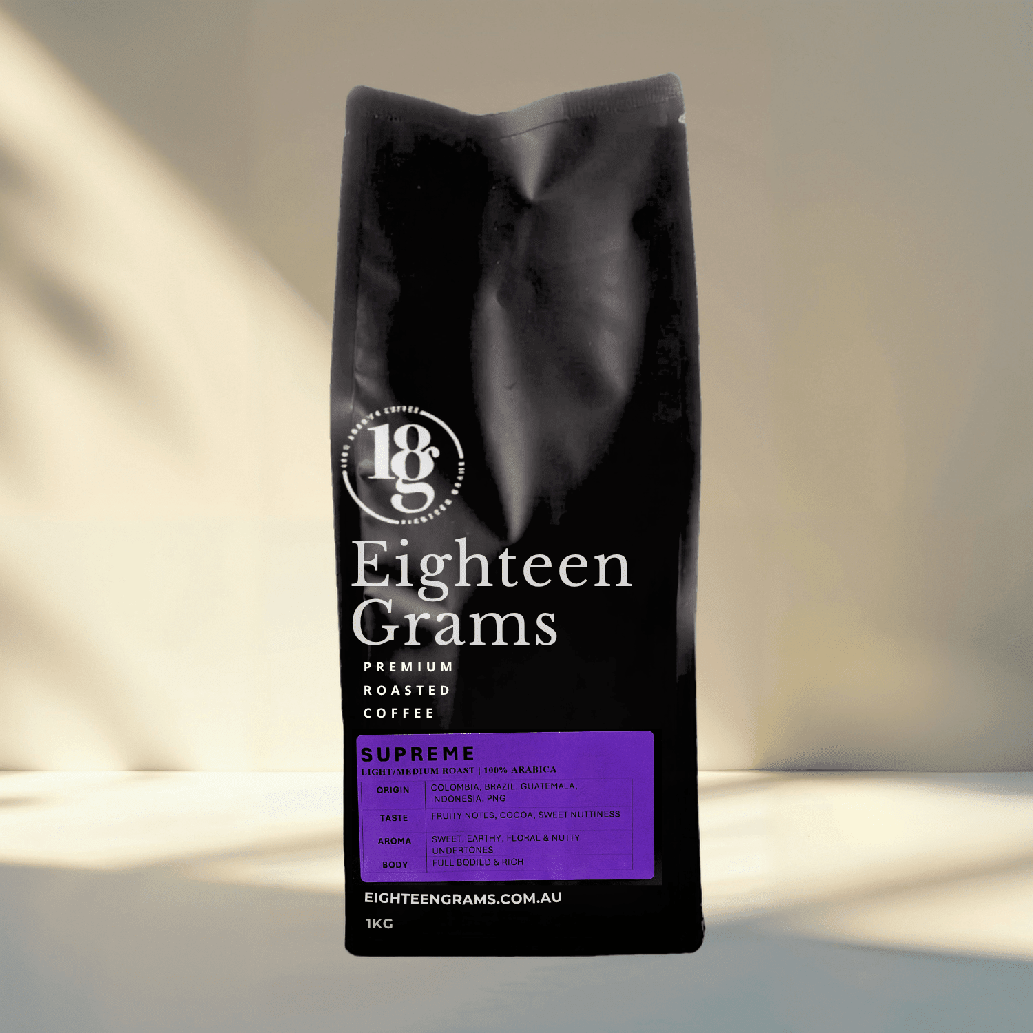 Supreme – LightMedium Roast Coffee Beans