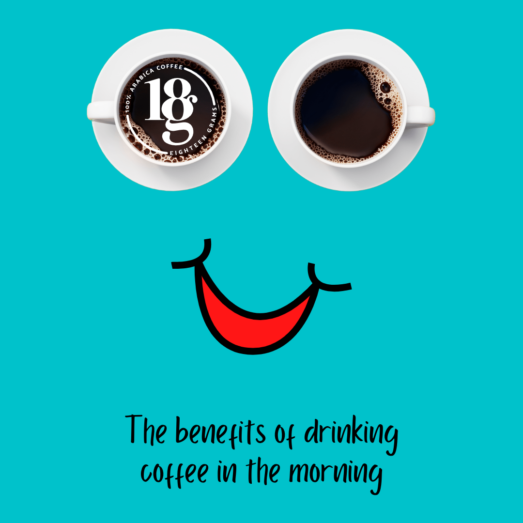 The benefits of drinking coffee in the morning