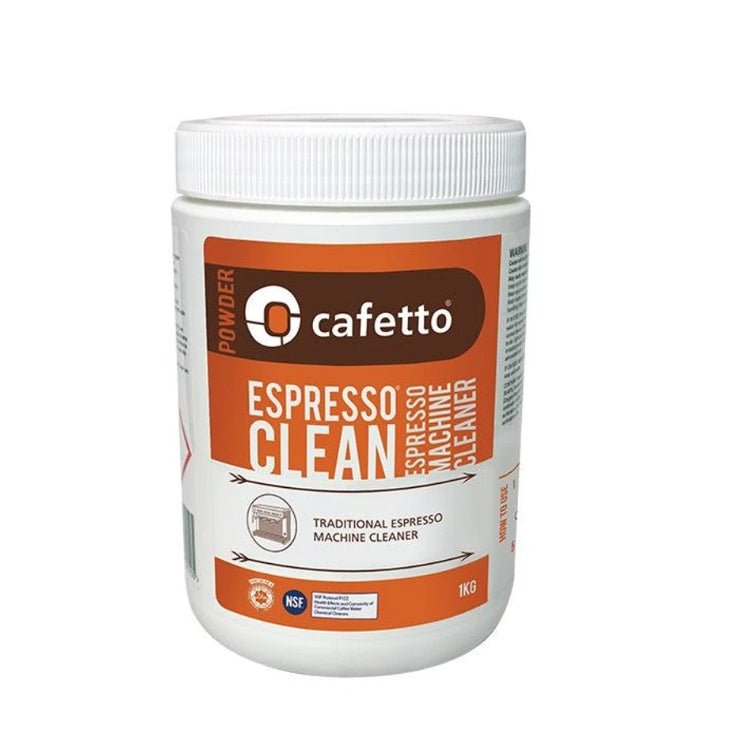 Cafetto Espresso Clean Cleaning Powder 1kg – Espresso Machine Backflush & Group Head Cleaner