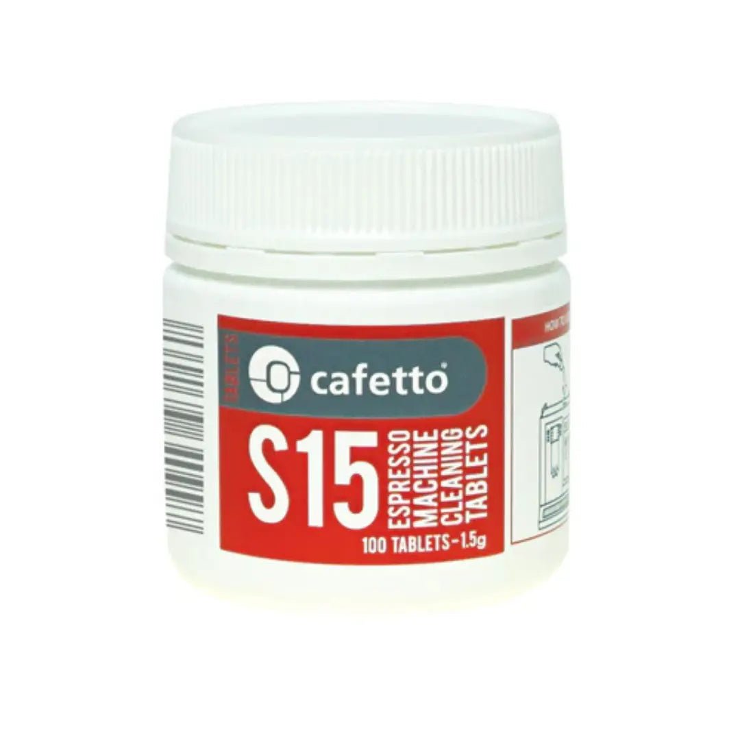 Cafetto S15 Espresso Machine Cleaning Tablets – For Fully Automatic Espresso Machines (100 Tablets)