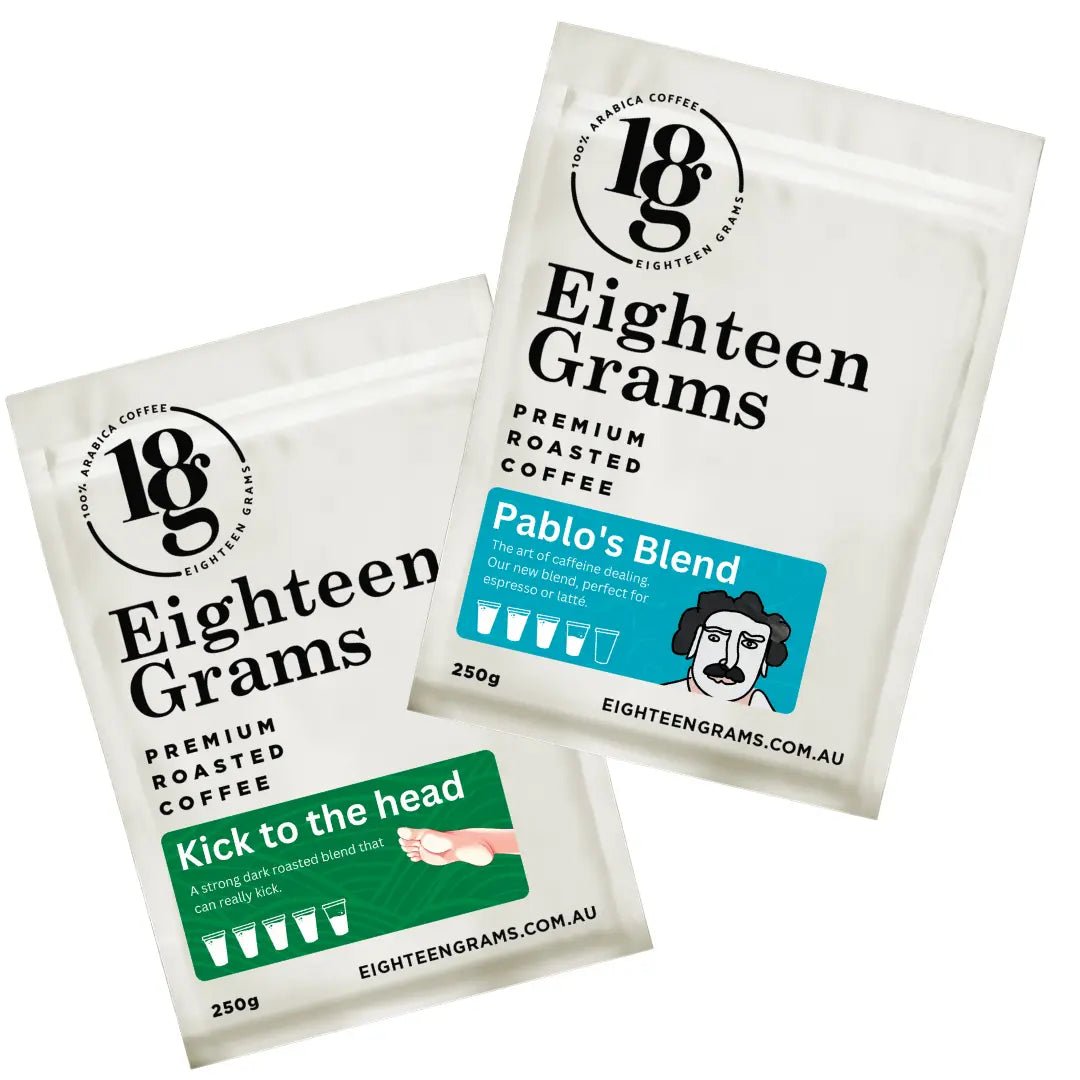 Coffee Taster 2 Pack  Pablo & Kick To The Head (2 x 250g)