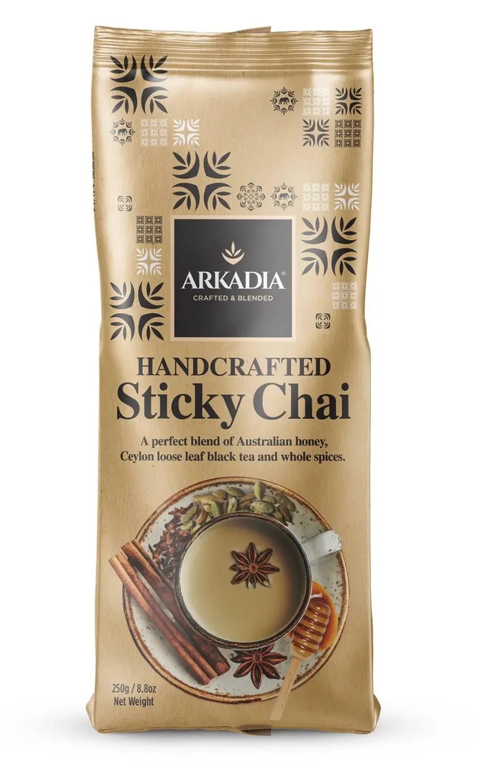 Arkadia Chai Vanilla 1kg – Smooth Vanilla Spiced Latte Blend