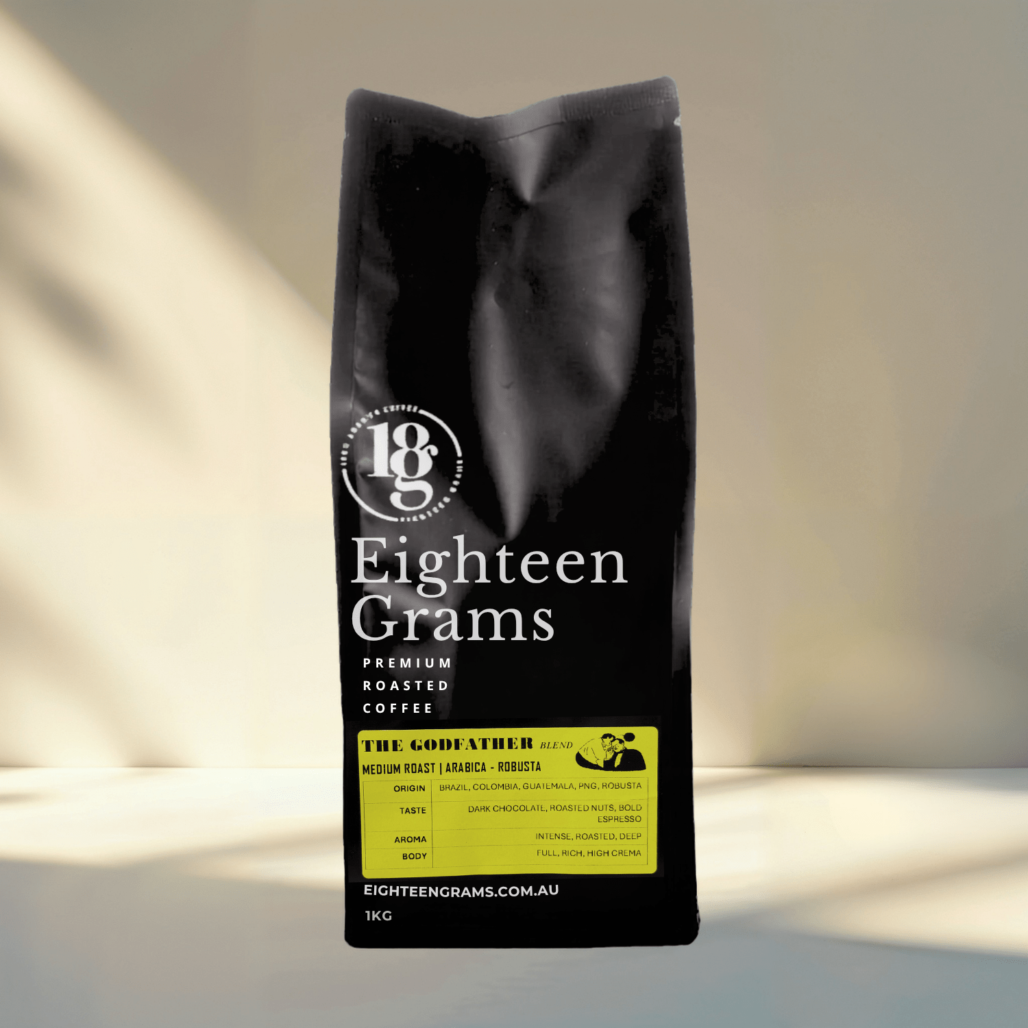 The Godfather Blend  - 50% ARABICA50% ROBUSTA- Double Caffeine Kick