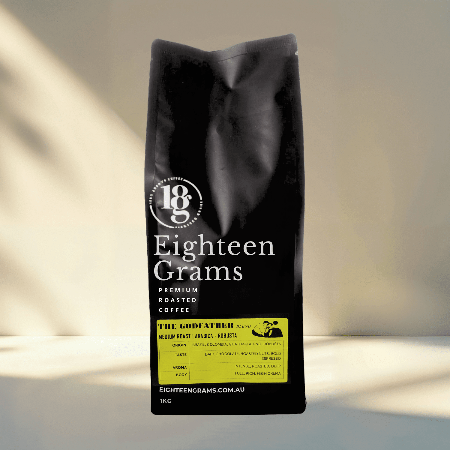 The Godfather Blend  - 50% ARABICA50% ROBUSTA- Double Caffeine Kick