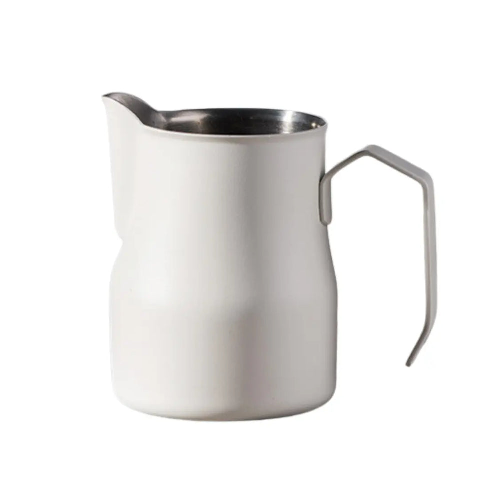 MILK JUG ITALIAN 550ml WHITE - Eighteen Grams – Eighteen Grams