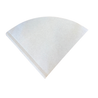 Thumbnail for White Coffee Filter Papers V02 – 40 Pack for Pour Over Brewing