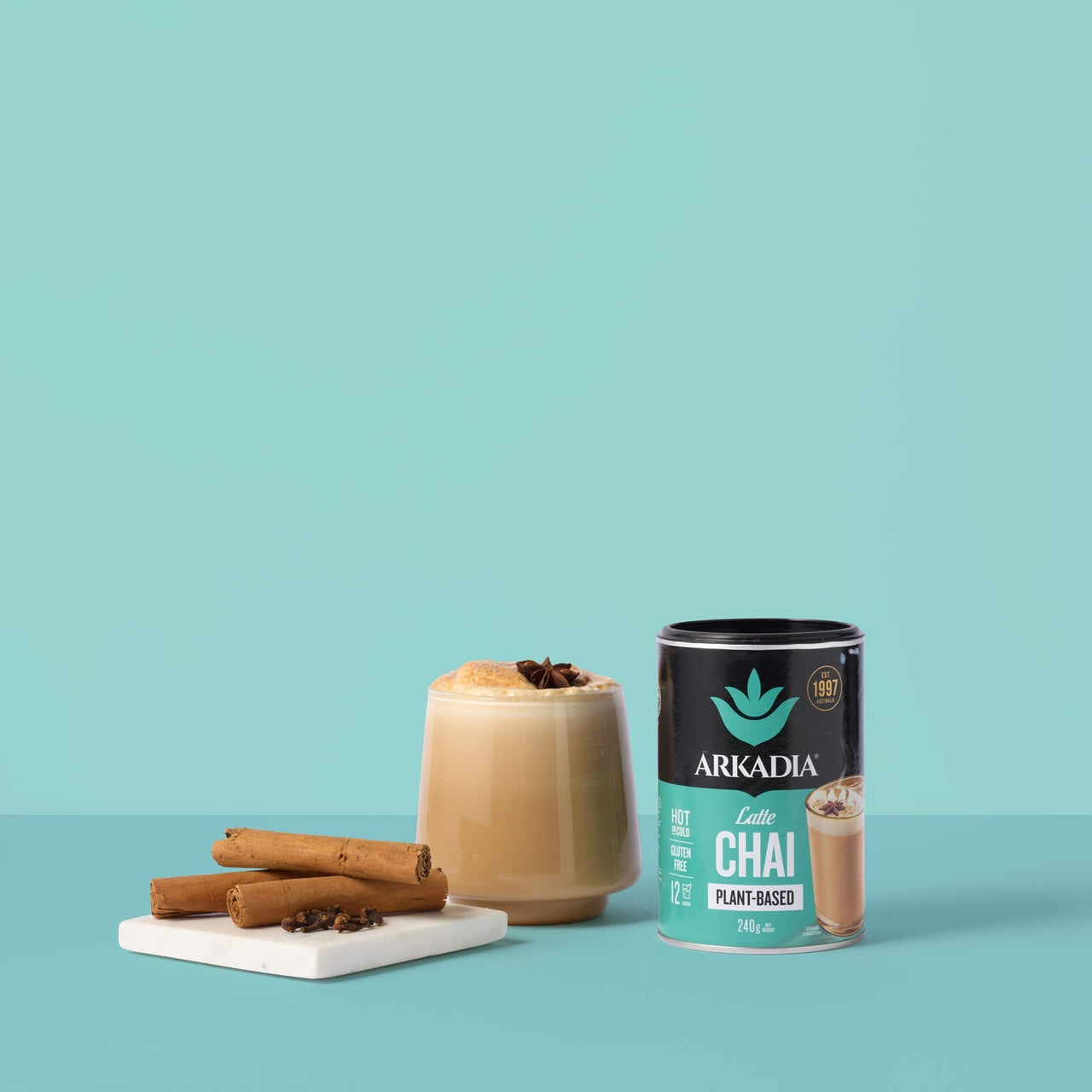 Arkadia Chai Plant Based- Chai Tea Vegan 240g