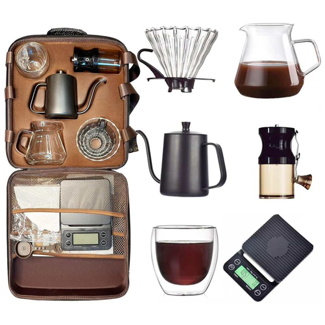 Premium Coffee Travel Kit