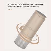 Thumbnail for Beige cylindrical tool with adjustable settings on a white background