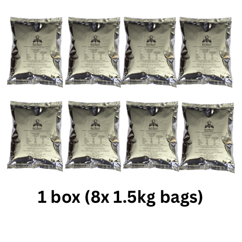 Jack Frost Classic Vanilla Soft Serve Mix box of eight 1.5kg bags