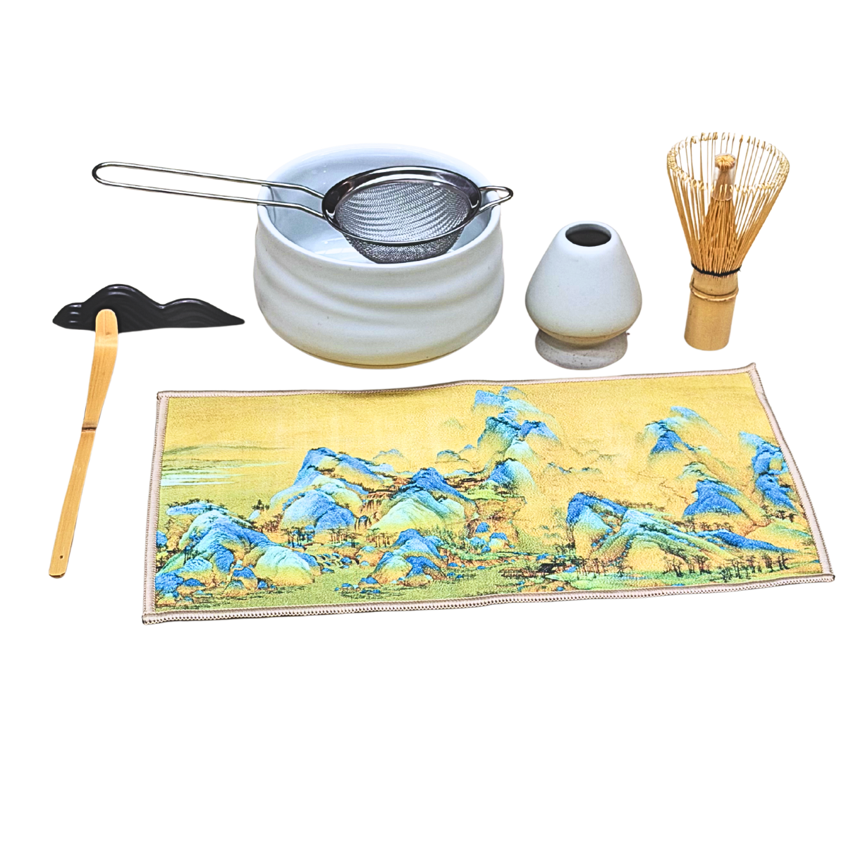 Japanese Matcha Tea Set – 7-Piece Traditional Matcha Kit
