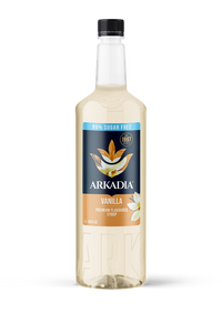 Thumbnail for Bottle of Arkadia vanilla syrup on a white background