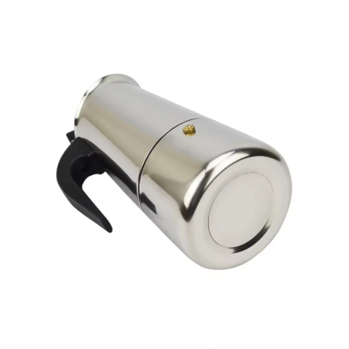 Stainless Steel Moka Pot 4Espresso Cup (200ml) + Free 100g Blend213 – Stovetop Espresso Maker