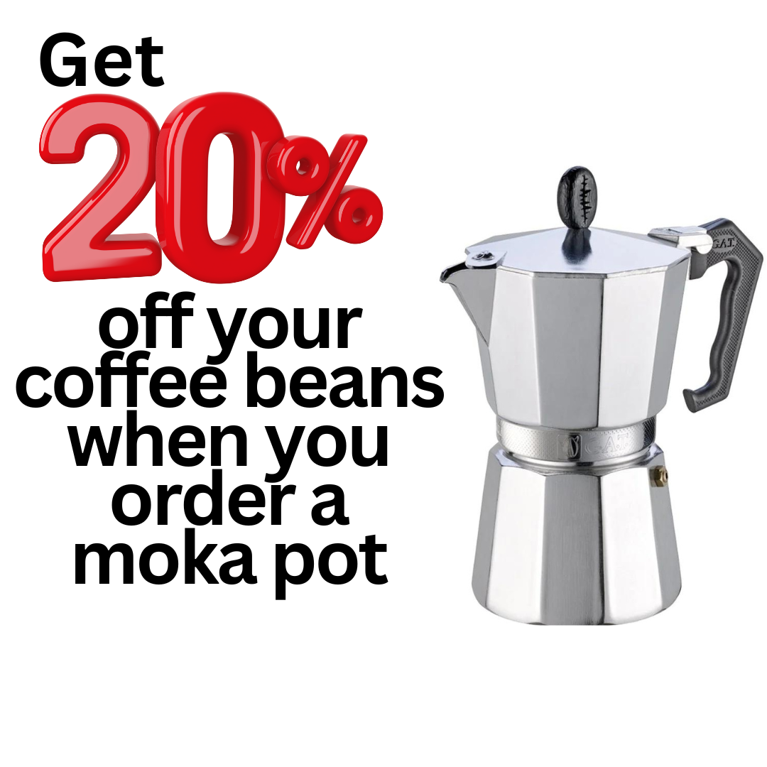 GAT Lady Oro Moka Pot 3 Cup Coffee Maker
