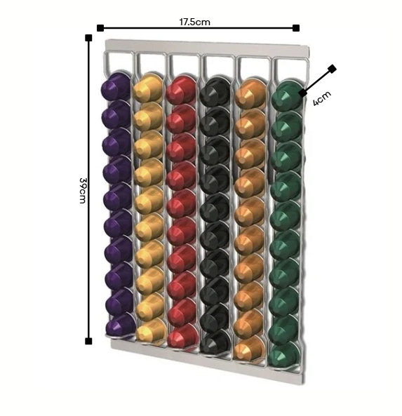 Capsule Holder - holds 60 Nespresso Capsules