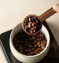 Thumbnail for Walnut Wood Measuring Spoon- 8gram - Perfect for Matcha ceremony