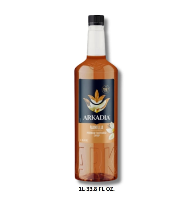 Arkadia Vanilla Syrup – 750ml & 1L
