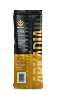 Thumbnail for Arkadia coffee package with black and gold design on a white background