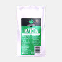 Thumbnail for A 500g white bag of Arkadia Barista Range Matcha Latte, featuring a prominent green and black label on a light gray background.