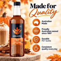 Thumbnail for Arkadia Pumpkin Spice Syrup product features