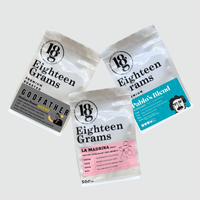 Thumbnail for The Capo Collection brings together three of Eighteen Grams’ signature coffee blends,