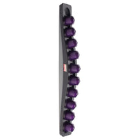 Thumbnail for Vertical holder with purple capsules on a white background