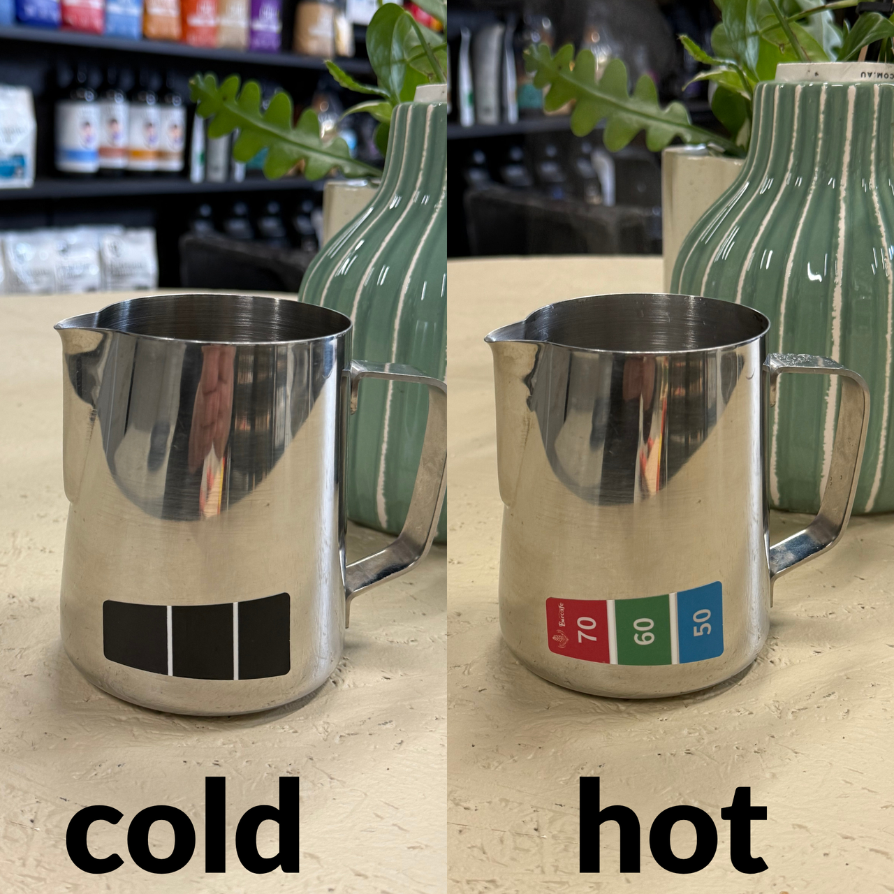 before and after heat 